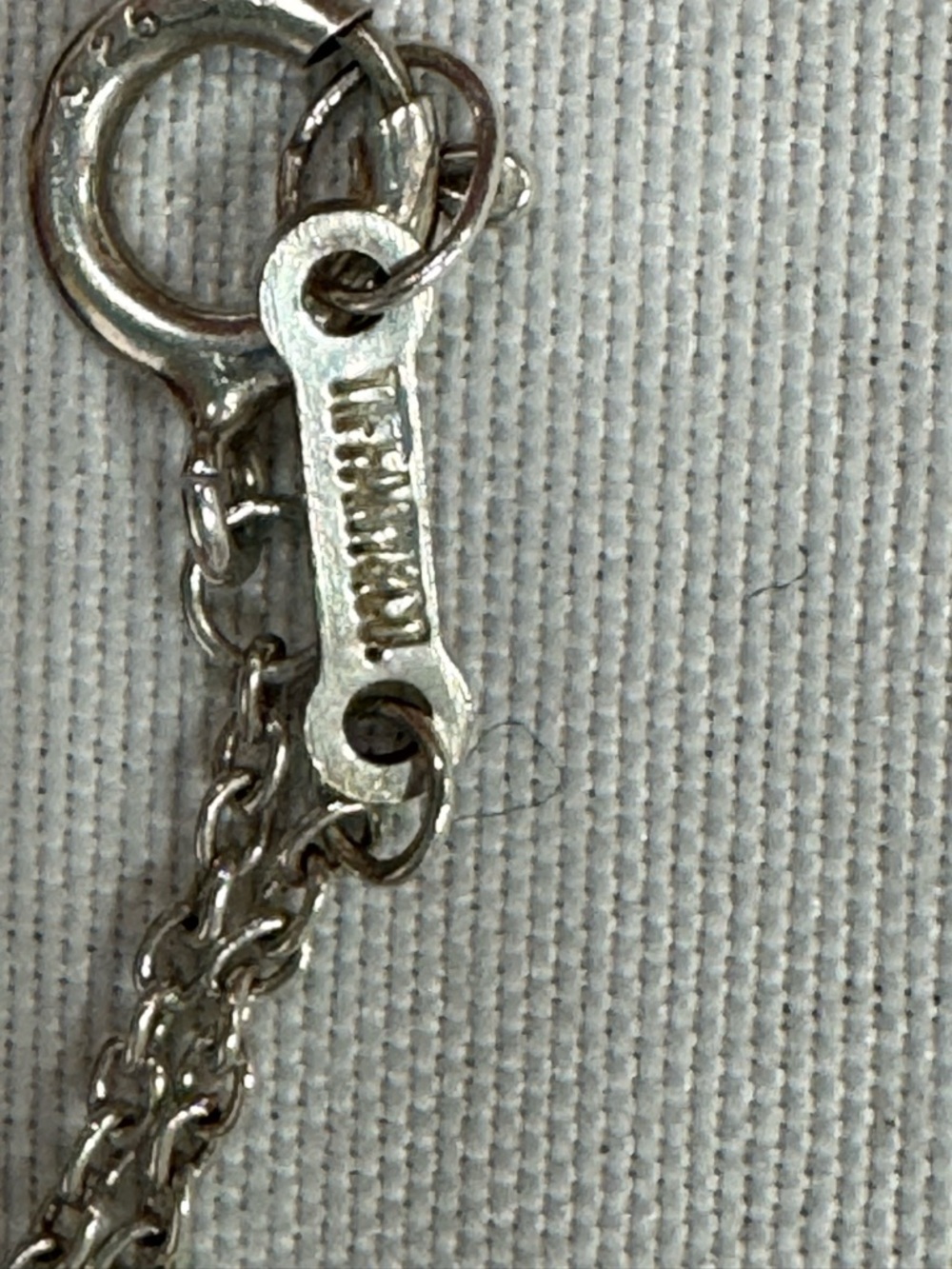 Tiffany and Co Sterling Silver Cross Pendant Necklace - Picture 9 of 12